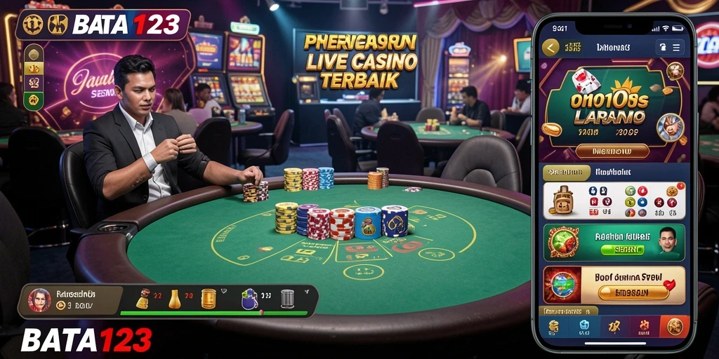 Gameplay seru di BATA123 Live Casino dengan dealer langsung.
