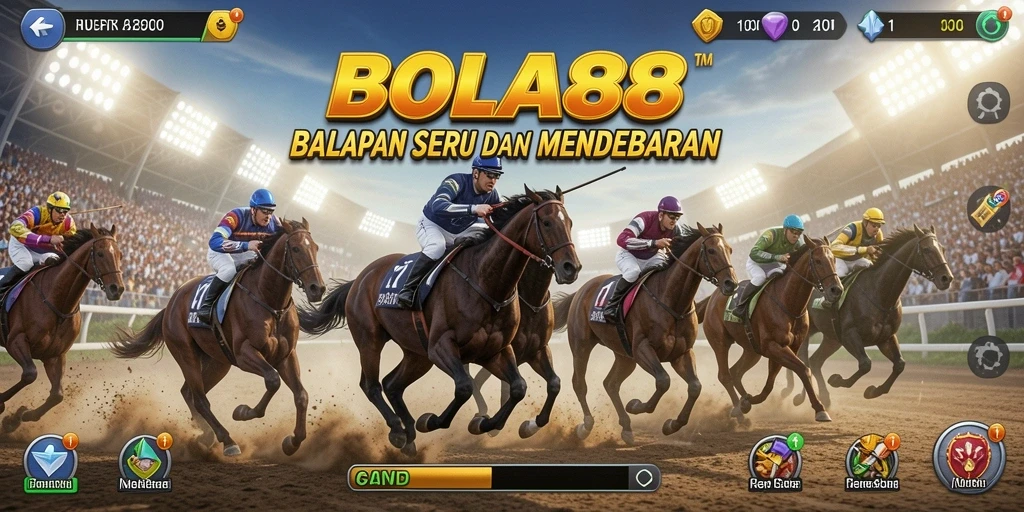 Tampilan gameplay BOLA88 yang seru dan mendebarkan.