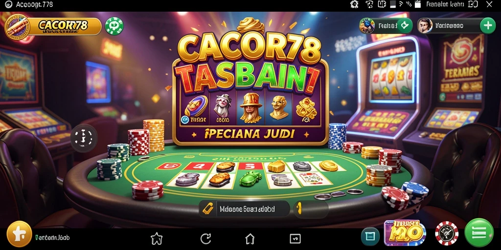 Tampilan gameplay menarik dari CACOR78 di aplikasi Kasino.
