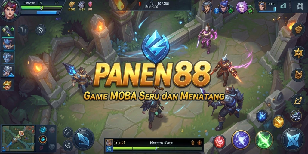 Screenshot PANEN88 menampilkan aksi gameplay seru dan intens.
