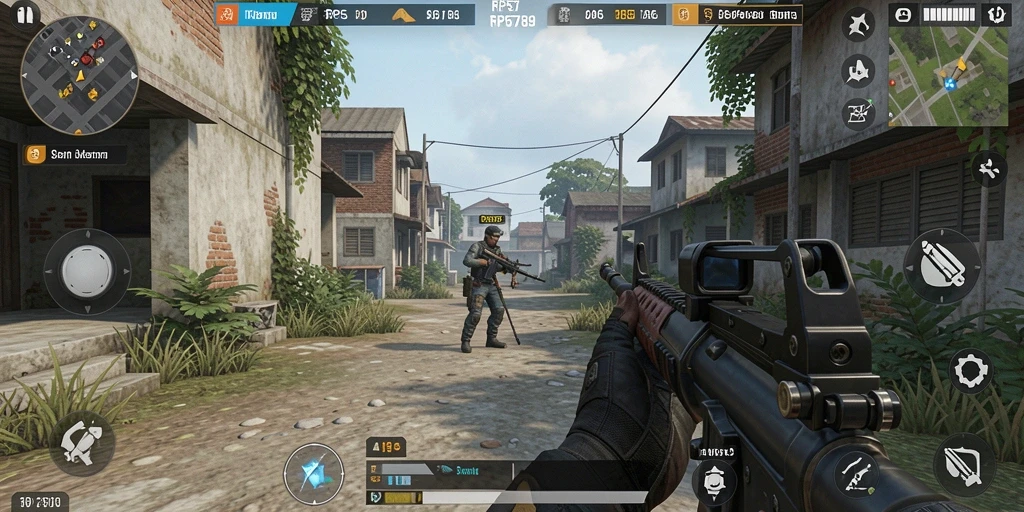 Screenshot utama RP6789 menampilkan aksi gameplay TPS yang mendebarkan.